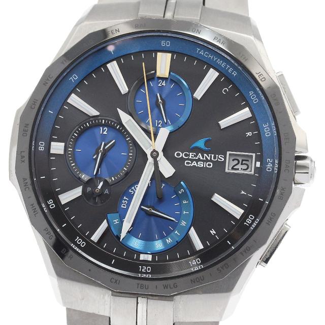 カシオ CASIO OCW-S5000E-1AJF オシアナス マンタ Bluetooth ソーラー電波 メンズ 箱・保証書付き_943281