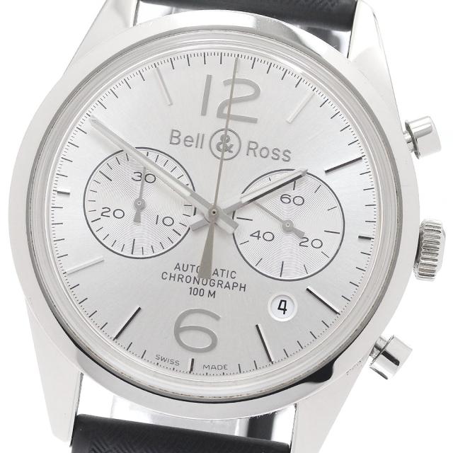 ベル＆ロス Bell＆Ross BR126-94 ヴィンテージ クロノグラフ デイト 自動巻き メンズ 保証書付き_945258