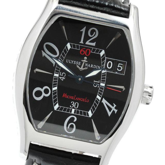 ユリス・ナルダン Ulysse Nardin 233-68 ミケランジェロ ビッグデイト 自動巻き メンズ _945390