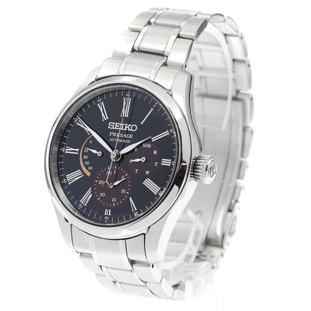 セイコー SEIKO SARW045/6R21-01F0 プレサージュ 漆・白檀塗限定モデル パワーリザーブ 自動巻き メンズ _941987_2