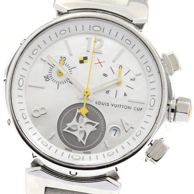 ルイ・ヴィトン LOUIS VUITTON Q132C タンブール ラブリーカップ クロノグラフ クォーツ レディース _945000