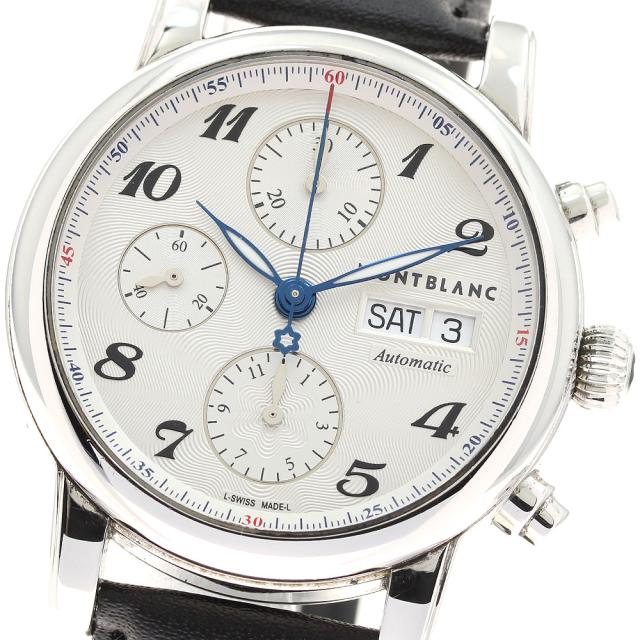 モンブラン MONTBLANC 7201/106466 スター クロノグラフ デイデイト 自動巻き メンズ 良品 _942676