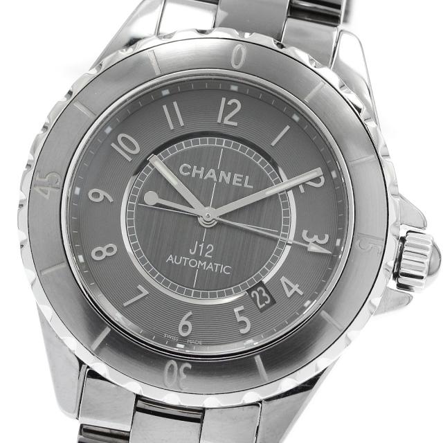 シャネル CHANEL H2934 J12 クロマティック 41MM デイト 自動巻き メンズ 良品 _945913