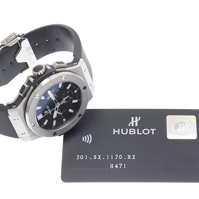 ウブロ HUBLOT 301.SX.1170.RX ビッグバン クロノグラフ デイト 自動巻き メンズ 良品 保証書付き_946585_1
