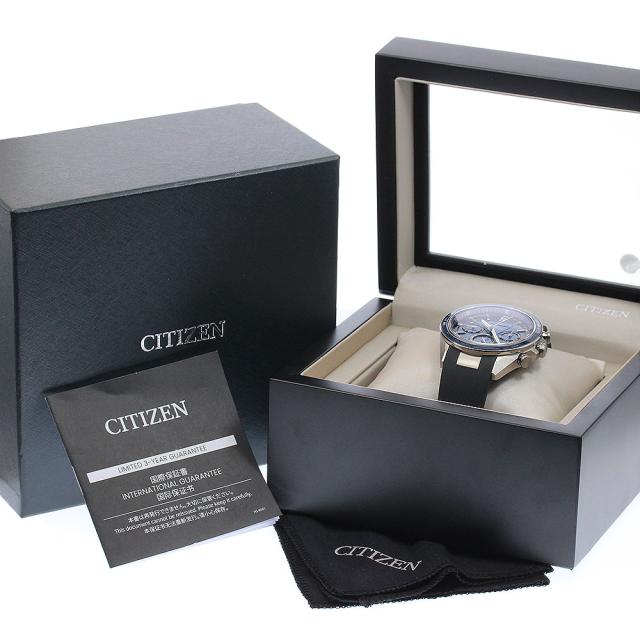シチズン CITIZEN CC4050-18L/F950-0029S02 アテッサ ACT Line ソーラー電波 メンズ 極美品 箱・保証書付き_946703_1