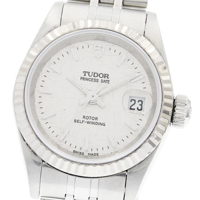 チュードル TUDOR 92414 プリンセス デイト WGベゼル 自動巻き レディース 保証書付き_940377