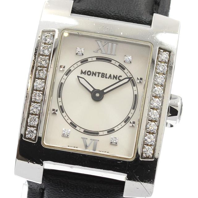モンブラン MONTBLANC 7047 プロファイル ダイヤベゼル クォーツ レディース _942536