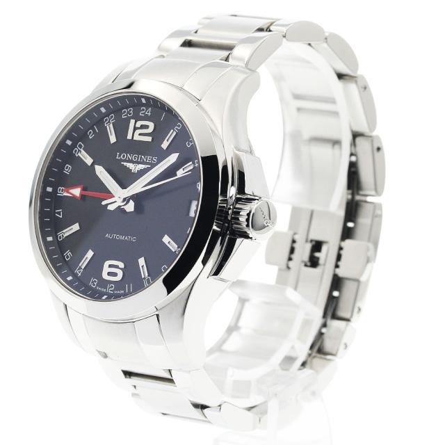 ロンジン LONGINES L3.687.4 コンクエスト GMT デイト 自動巻き メンズ 美品 _939763_1