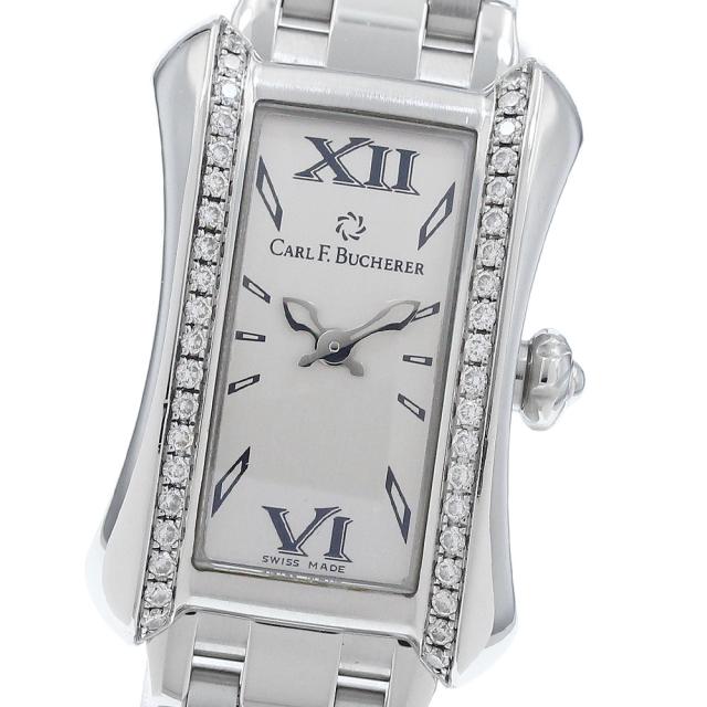カール F.ブヘラ CARL F.BUCHERER 10703.08 アラクリア サイドダイヤ クォーツ レディース _942581