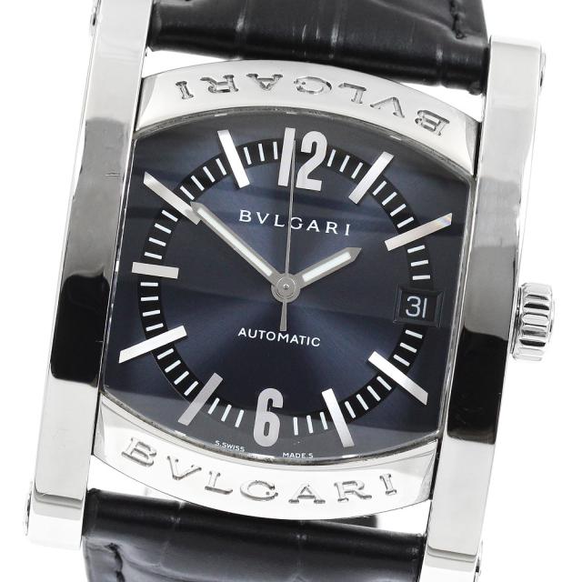 ブルガリ BVLGARI AA44S アショーマ デイト 自動巻き メンズ _946833
