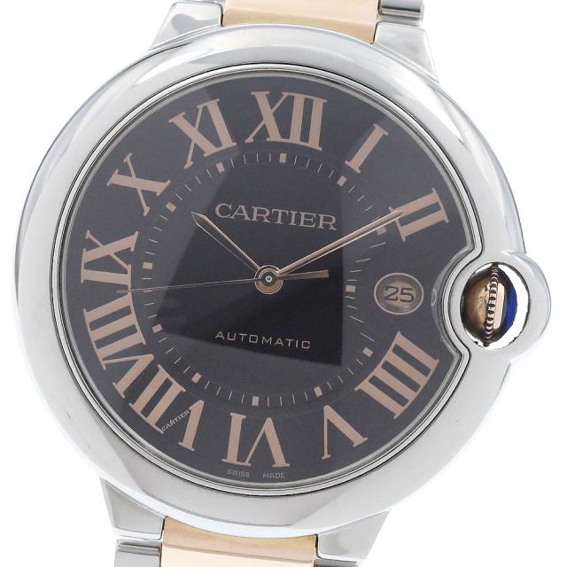 カルティエ CARTIER W6920032 バロンブルーLM デイト 自動巻き メンズ 良品 _945478 380,160円