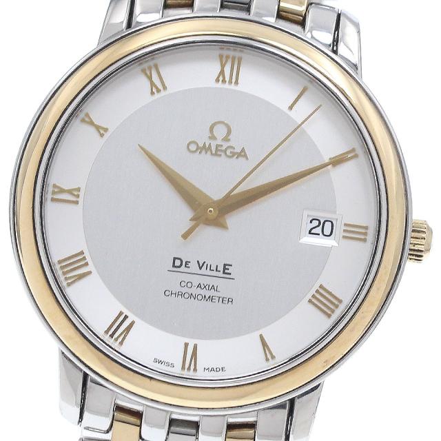 オメガ OMEGA 4374.31 デビル プレステージ コーアクシャル クロノメーター 自動巻き メンズ 良品 _946725