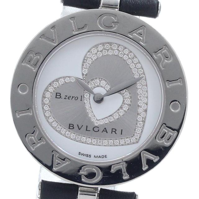 ブルガリ BVLGARI BZ30S B.zero1 ダブルハート ダイヤ クォーツ レディース _945862
