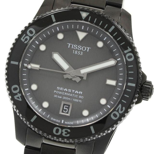 ティソ TISSOT T120.807.33.051.00 シースター1000 デイト 自動巻き メンズ 良品 _947475