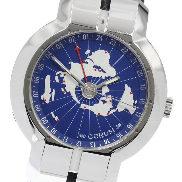 コルム CORUM 283.251.20 クロナム GMT 自動巻き メンズ _945058