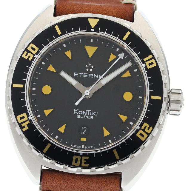 エテルナ Eterna 1273.41.49.1363 スーパーコンティキ デイト 自動巻き メンズ 保証書付き_947510