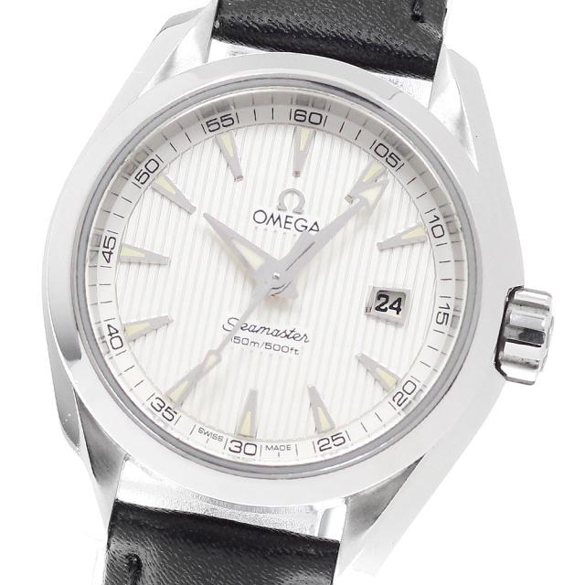 オメガ OMEGA 231.10.30.61.02.001 シーマスター アクアテラ デイト クォーツ レディース 保証書付き_944215