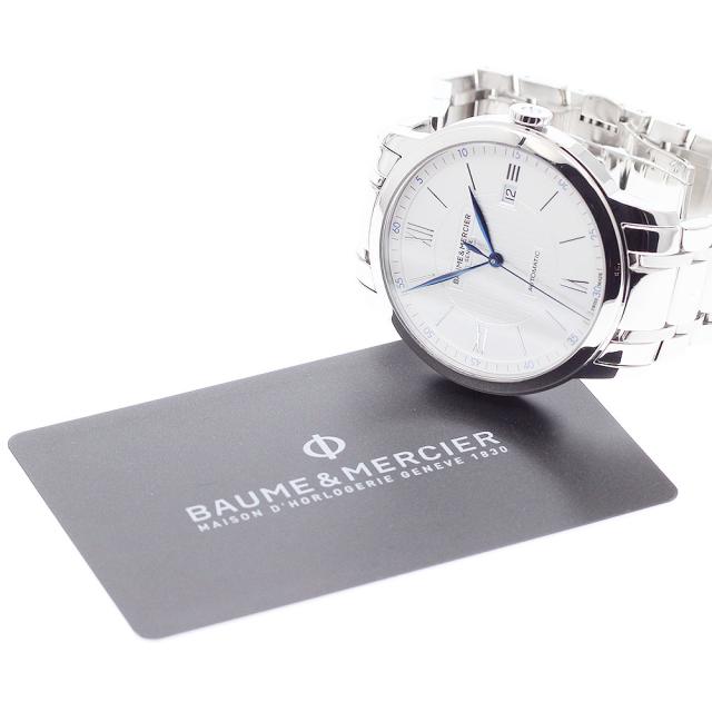 ボーム＆メルシェ Baume &amp; Mercier MOA10334 クラシマ デイト 自動巻き メンズ 良品 保証書付き_943000_1