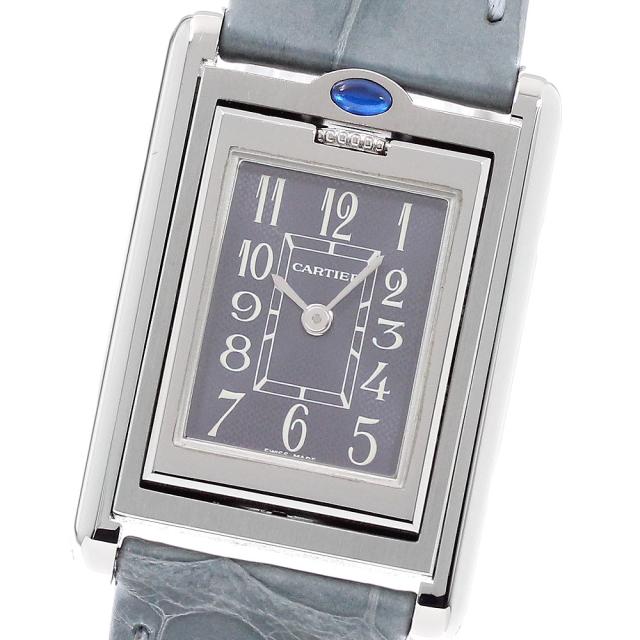 カルティエ CARTIER W1016830 タンクバスキュラント クォーツ レディース _948363