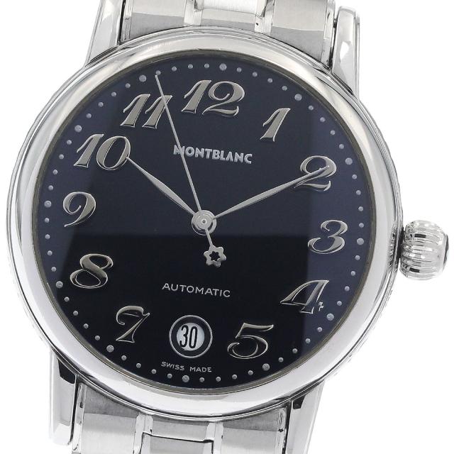 モンブラン MONTBLANC 7019 マイスターシュテュック デイト 自動巻き メンズ _946582