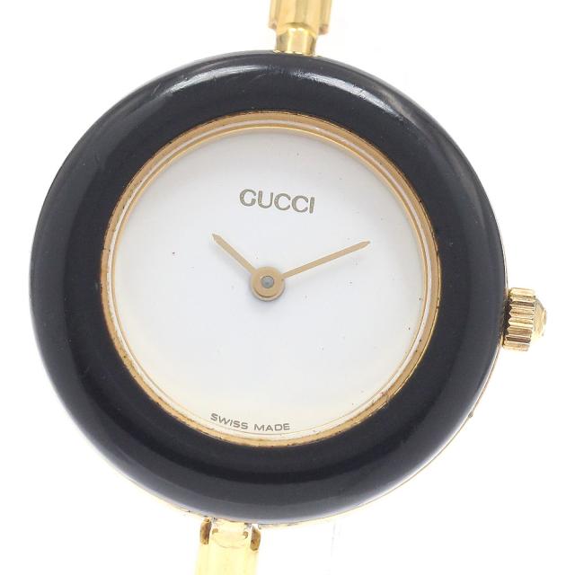 グッチ GUCCI 11/12.2 チェンジベゼル クォーツ レディース 内箱付き_948709