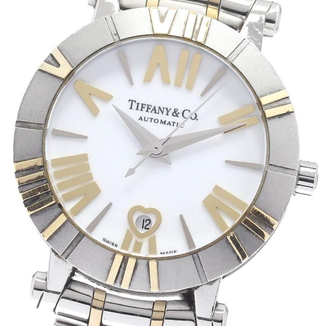 ティファニー TIFFANY&amp;Co. Z1300.68.16A20A00A アトラス デイト 自動巻き レディース 保証書付き_945092