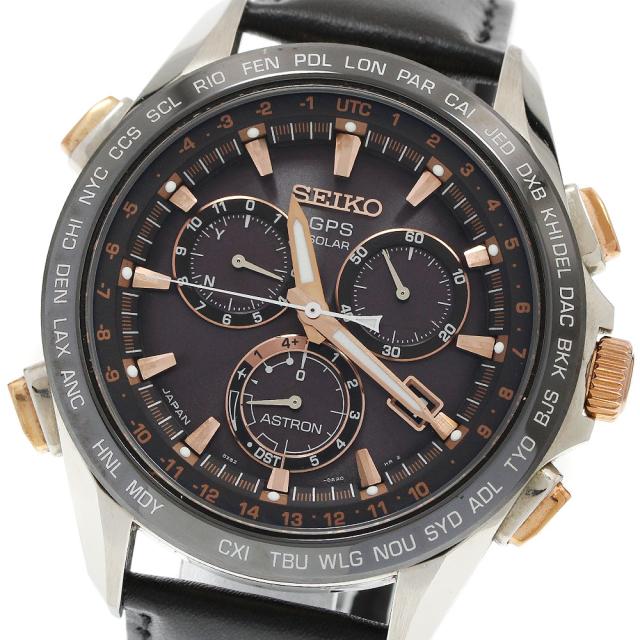 セイコー SEIKO SBXB025/8X82-0AB0-1 アストロン GPS ソーラー電波 メンズ _946766