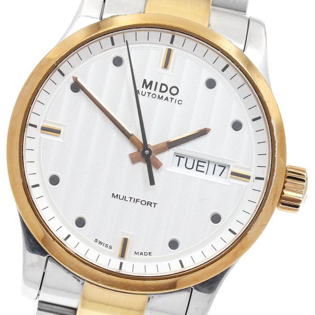 ミドー MIDO M005830A マルチフォート デイデイト 自動巻き メンズ _949555