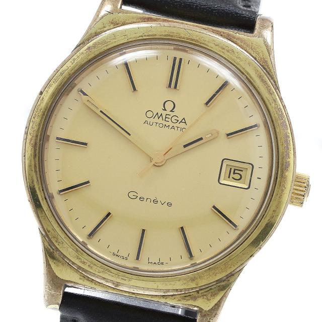 オメガ OMEGA 166.0168 ジュネーブ デイト Cal.1012 自動巻き メンズ _939287