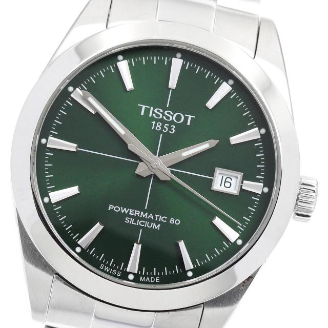ティソ TISSOT T127407 ジェントルマン パワーマティック80 デイト 自動巻き メンズ 良品 _944104