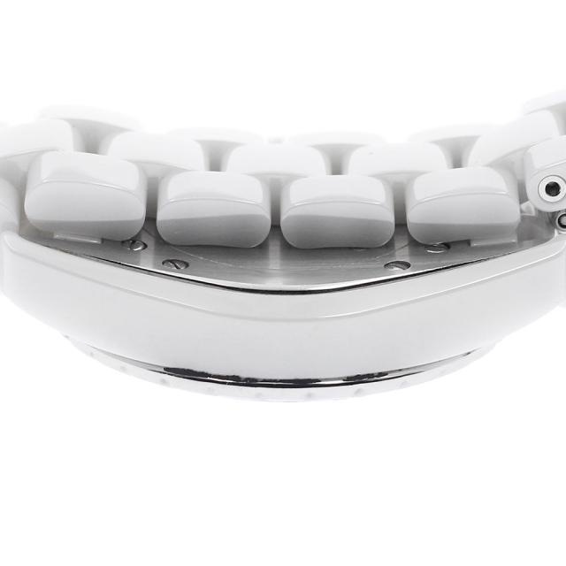 シャネル CHANEL H3110 J12 ダイヤベゼル 8Pダイヤ 白セラミック クォーツ レディース _947380_5