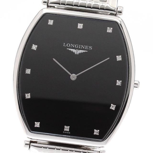 ロンジン LONGINES L4.786.4 グランドクラシック 12Pダイヤ クォーツ メンズ _948905