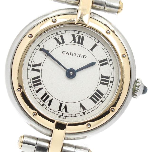 カルティエ CARTIER 84084241 パンテールSM ラウンド 1ロウ クォーツ レディース _938755