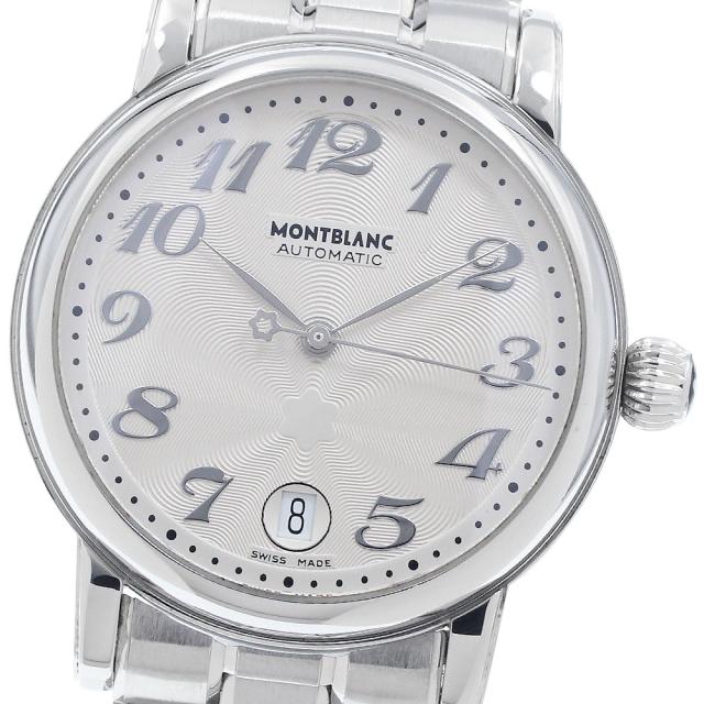 モンブラン MONTBLANC 7042 マイスターシュティック デイト 自動巻き メンズ 良品 _942531