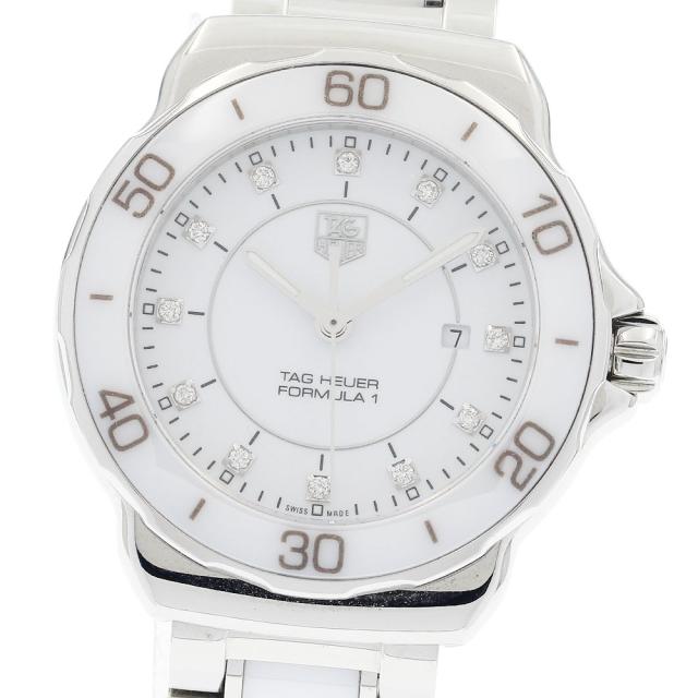タグホイヤー TAG HEUER WAH1315.BA0868 フォーミュラ1 12Pダイヤ デイト クォーツ レディース 保証書付き_949098