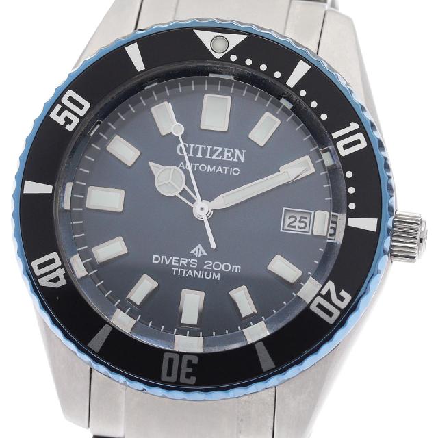 シチズン CITIZEN 9051-A5XNB05/NB6026-56L プロマスター マリーンシリーズ メカニカルダイバー 自動巻き メンズ 良品 保証書付き_949168