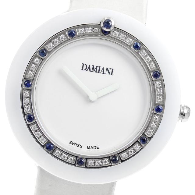 ダミアーニ Damiani BCLSSW37 ベルエポック ダイヤ サファイヤベゼル クォーツ レディース _945894