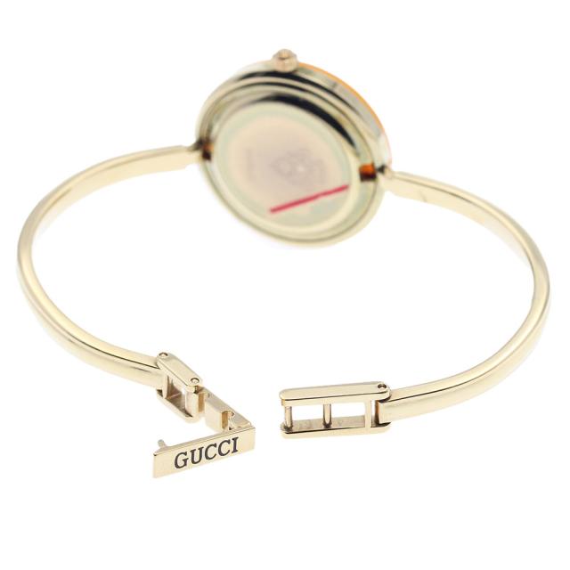 グッチ GUCCI 11/12.2 チェンジベゼル クォーツ レディース 内箱、替えベゼル付き_948813