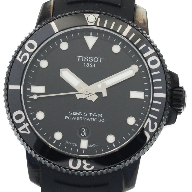 ティソ TISSOT T120.407.37.051.00 シースター1000 デイト 自動巻き メンズ 美品 内箱・保証書付き_950416