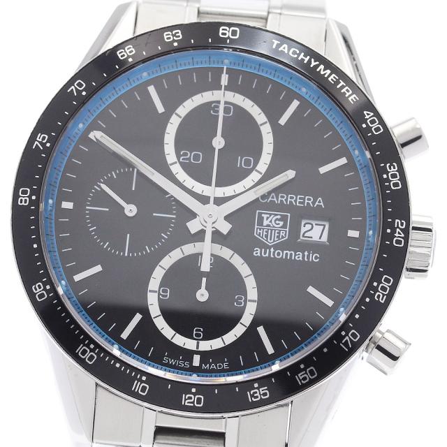 タグホイヤー TAG HEUER CV201X カレラ リングマスター ジェイソン・バトン クロノグラフ デイト 自動巻き メンズ 良品 _943302