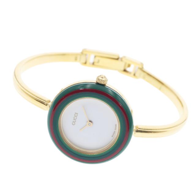 グッチ GUCCI 11/12.2 チェンジベゼル クォーツ レディース 内箱付き_948811