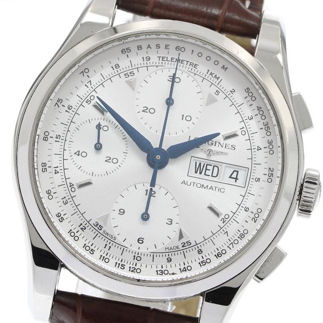 ロンジン LONGINES L2.747.4 ヘリテージ 1954 クロノグラフ デイデイト 自動巻き メンズ _948881
