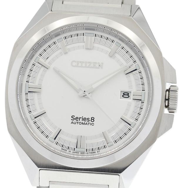 シチズン CITIZEN NB6010-81A/9051-S125731 831 メカニカル シリーズエイト 自動巻き メンズ 極美品 箱・保証書付き_949238