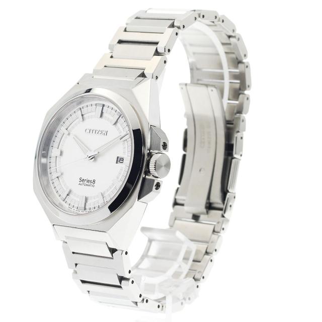 シチズン CITIZEN NB6010-81A/9051-S125731 831 メカニカル シリーズエイト 自動巻き メンズ 極美品 箱・保証書付き_949238_2