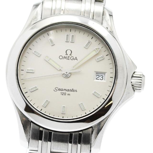 オメガ OMEGA 2581.33 シーマスター120 デイト クォーツ レディース _943088