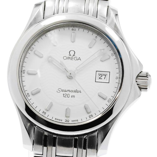 オメガ OMEGA 2571.21 シーマスター120M デイト クォーツ レディース _944118