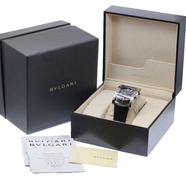 ブルガリ BVLGARI AA44S アショーマ デイト 自動巻き メンズ 箱・保証書付き_946576_1