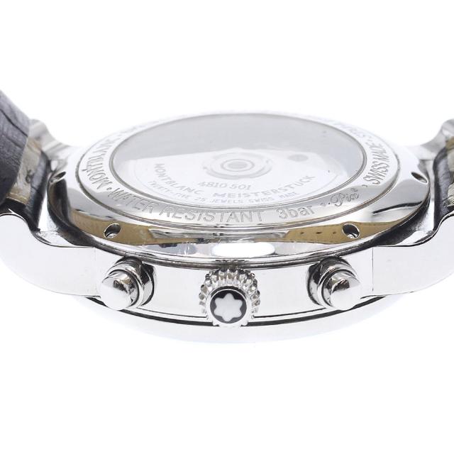 モンブラン MONTBLANC 7201 マイスターシュティック クロノグラフ デイデイト 自動巻き メンズ _948869_4