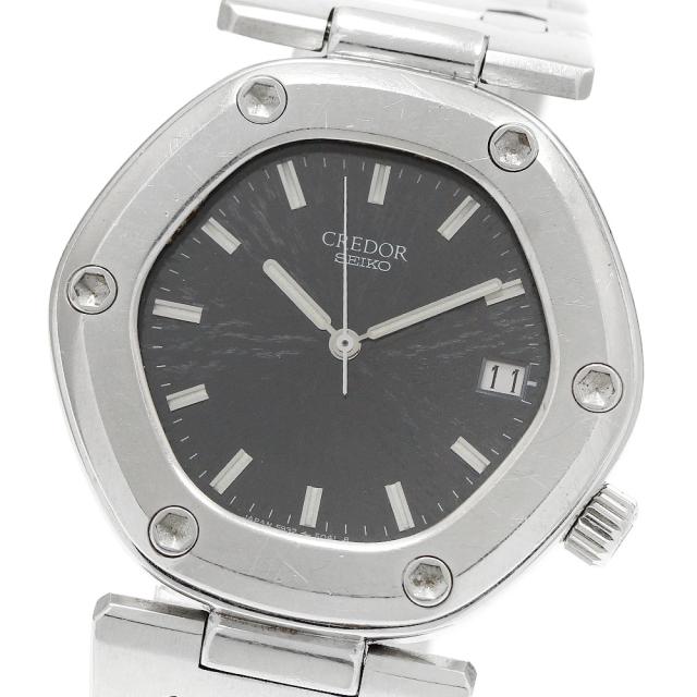 セイコー SEIKO GKEH018/5932-5020 クレドール ロコモティブ ファーストモデル ジェラルドジェンタデザイン クォーツ メンズ _950767
