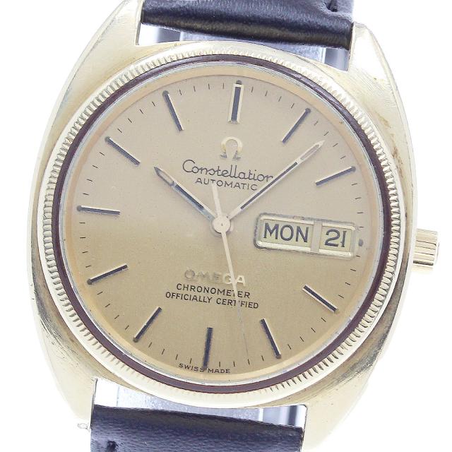 オメガ OMEGA CD168.0057 コンステレーション YGベゼル cal.1021 自動巻き メンズ _942291